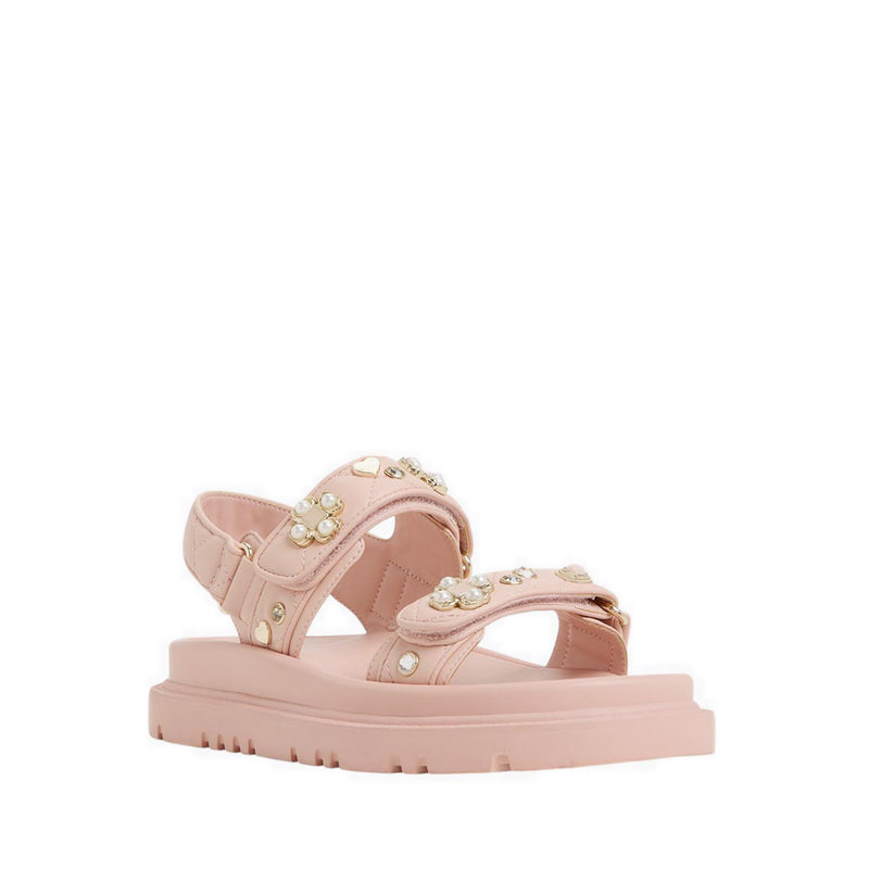 Gemima Women's Footbed Sandals - Light Pink