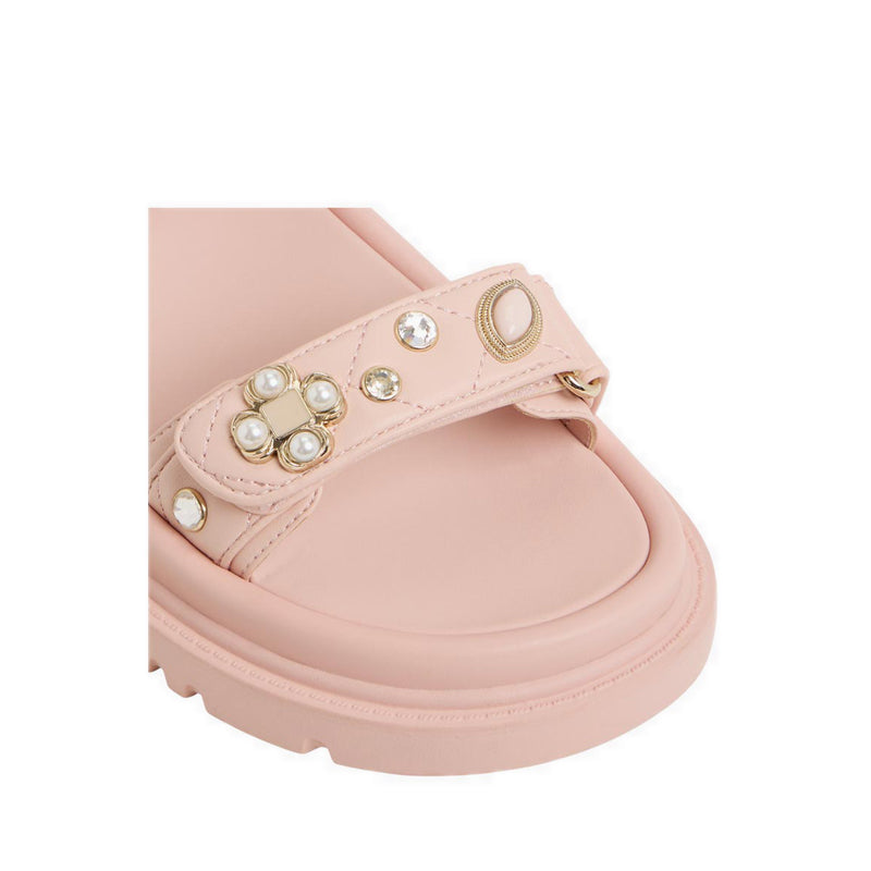 Gemima Women's Footbed Sandals - Light Pink