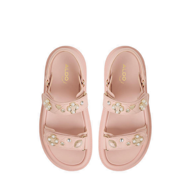 Gemima Women's Footbed Sandals - Light Pink