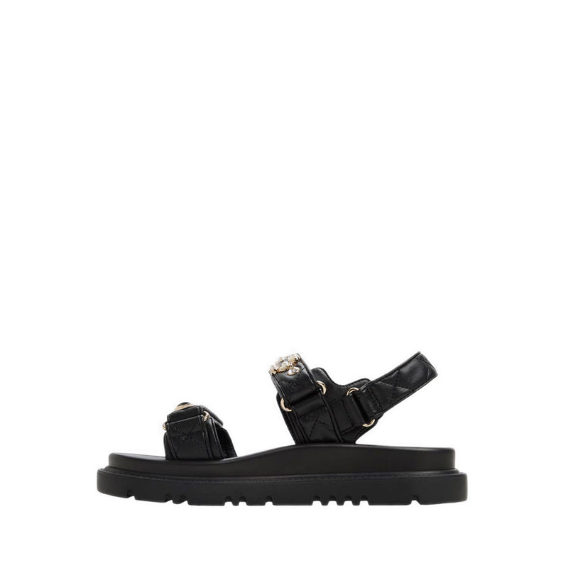 Gemima Women's Footbed Sandals - Black