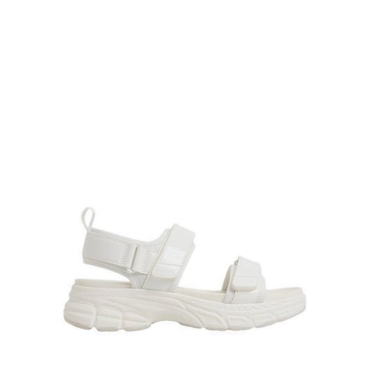 Sportysndl Women's Wedge Sandals - White