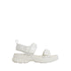Sportysndl Women's Wedge Sandals - White