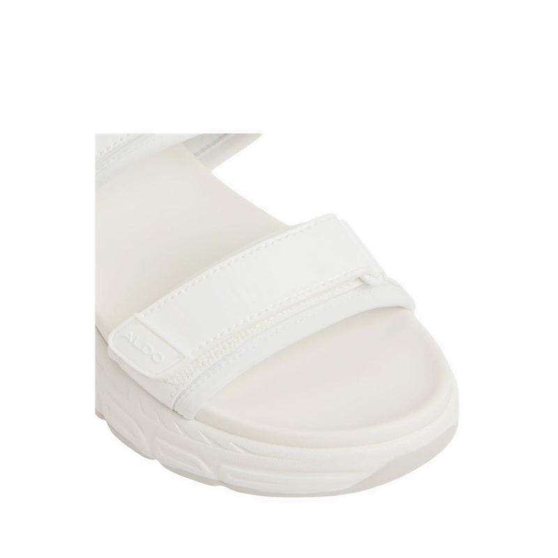 Aldo Sportysndl Women's Wedge Sandals - White