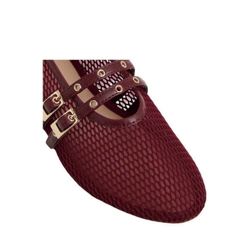 Aldo Ulelibaen Women's Ballerinas & Mary Janes - Dark Red