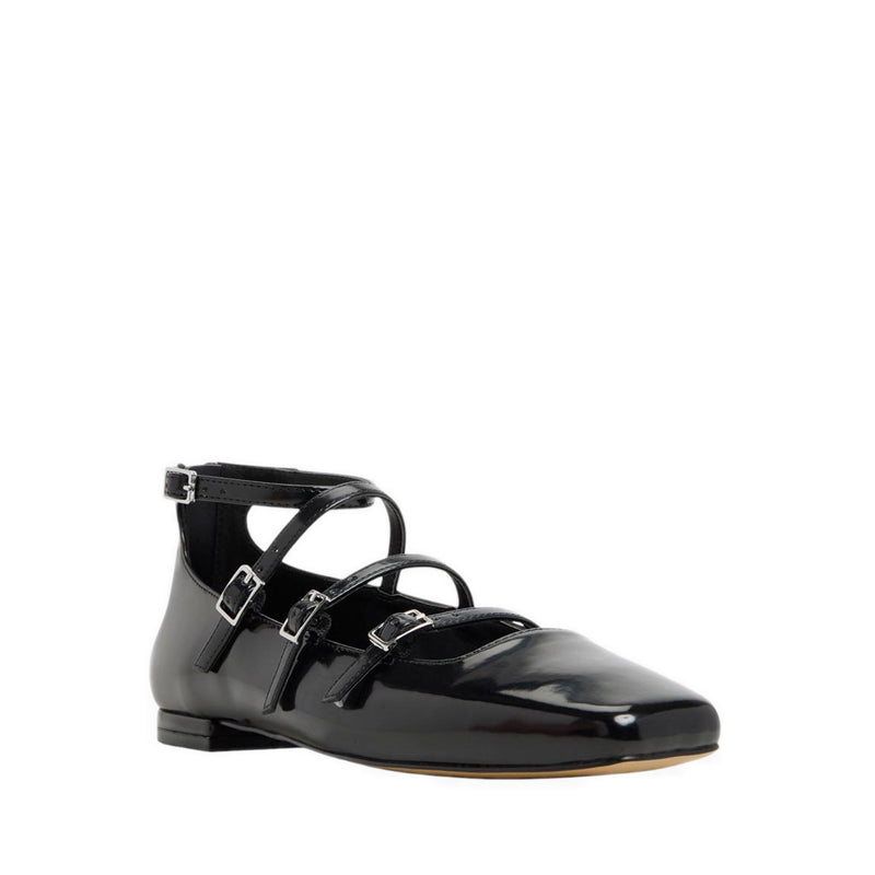 Nelta Women's Mary Janes - Black