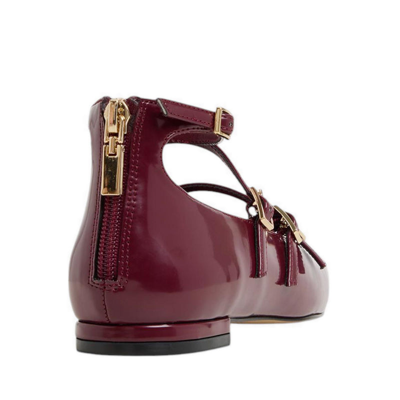 Nelta Women's Mary Janes - Burgundy