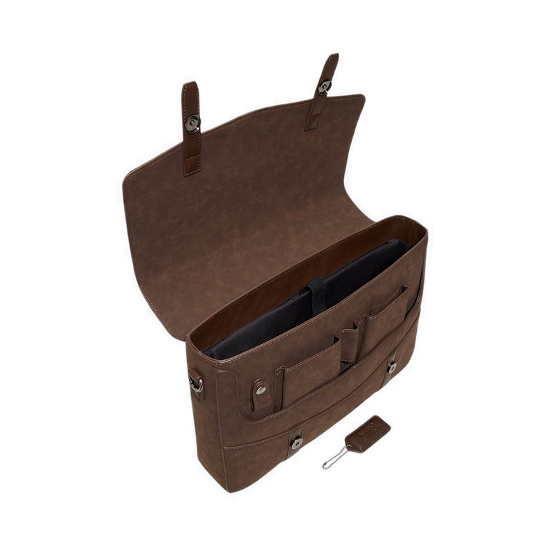 Hildebrad Men's Messenger Bag - Brown