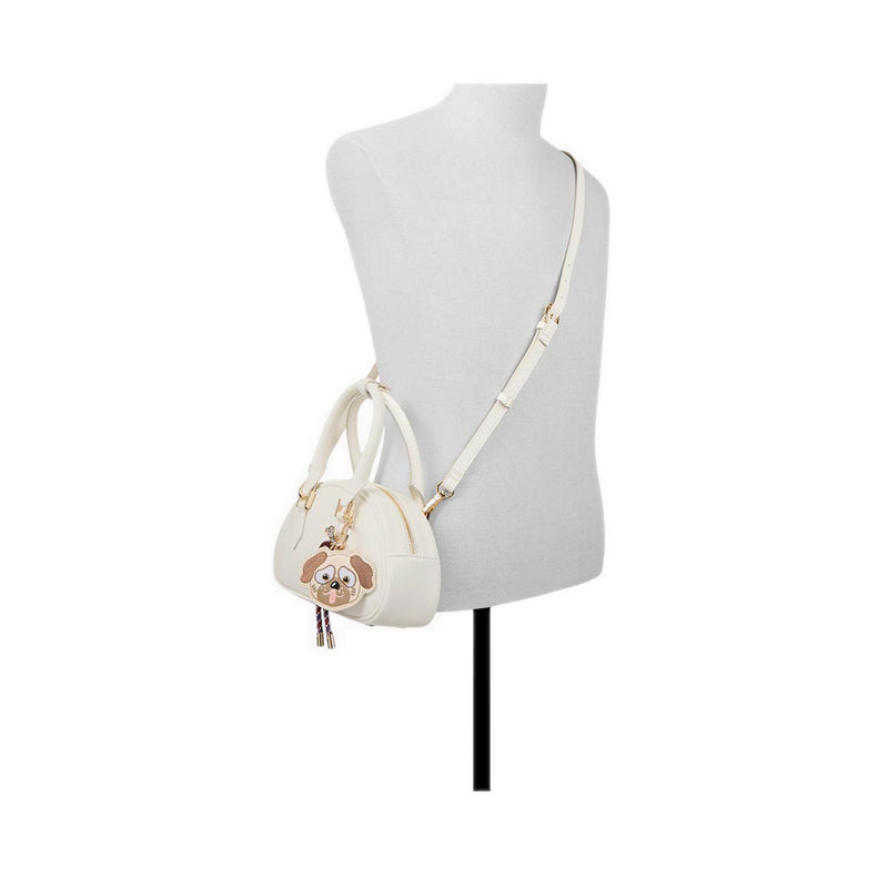 Bffhandbag Women's Satchel Bag - White