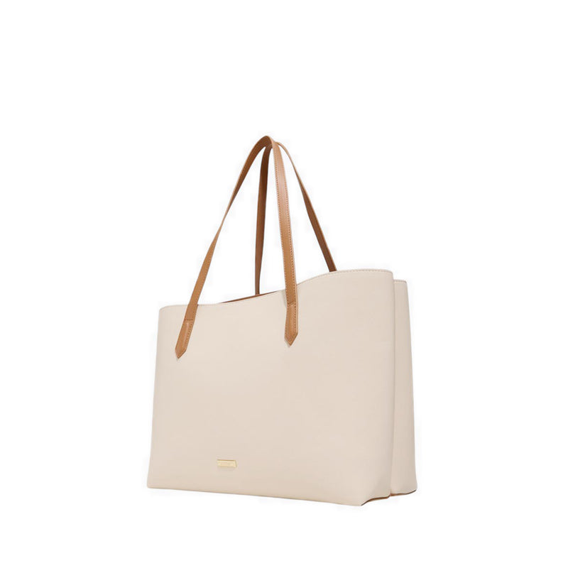 Ysabelle Women's Laptop Bag - Bone