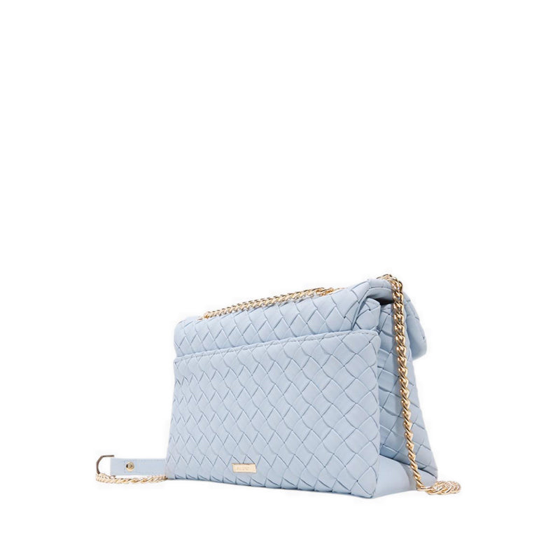 Softwoven Women's Cross Body Bag - Light Blue