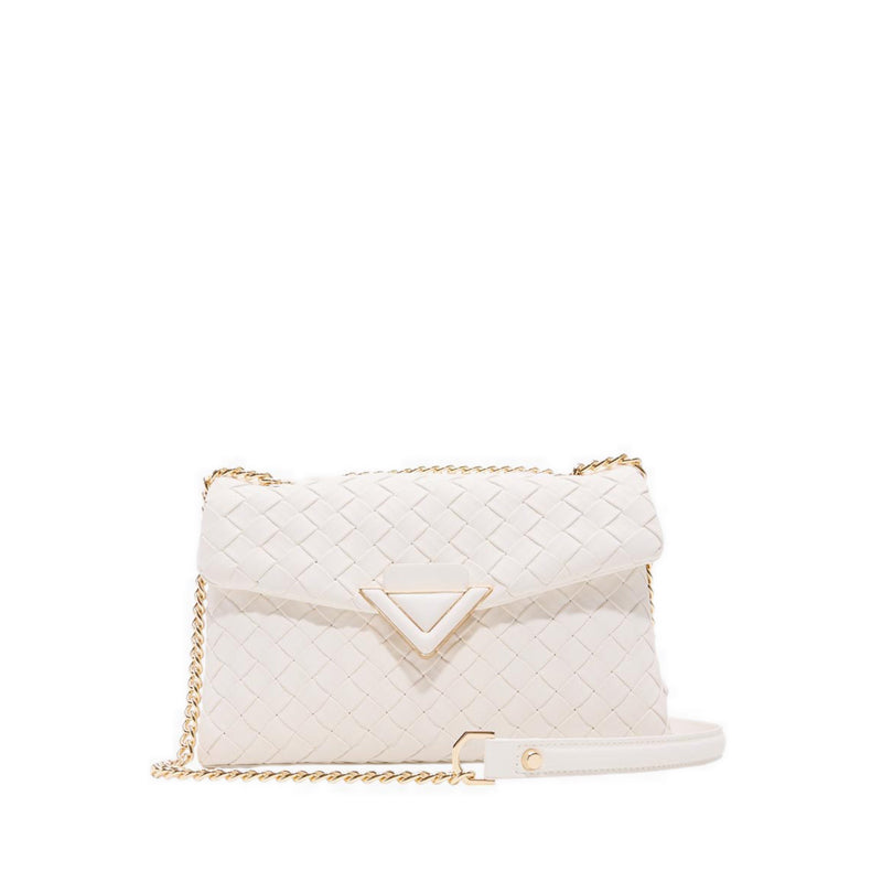 Softwoven Women's Cross Body Bag - White