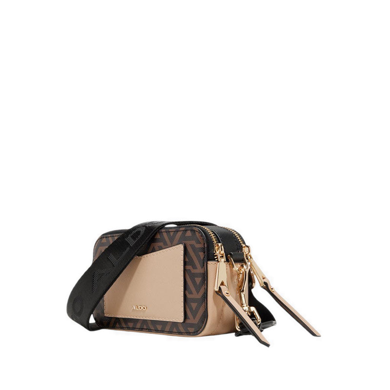 Dwuma Women's Cross Body Bag - Brown