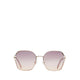 Onuwien Women's Sunglasses Gold