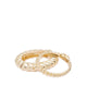 Twistedd Women's Bracelet Gold