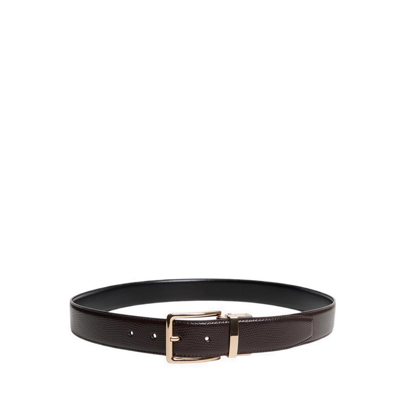 Nicholas Men's Belt - Dark Brown