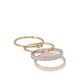 Aldo Landanana Rings - Metallic Multi
