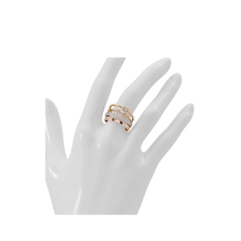 Aldo Landanana Rings - Metallic Multi