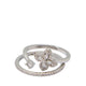 Irenne Rings - Silver/Clear Multi