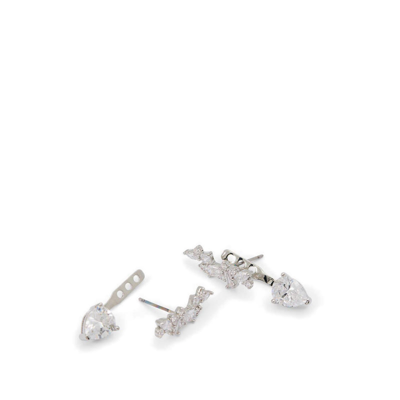 Cimmaron Women's Earring Silver/Clear Multi