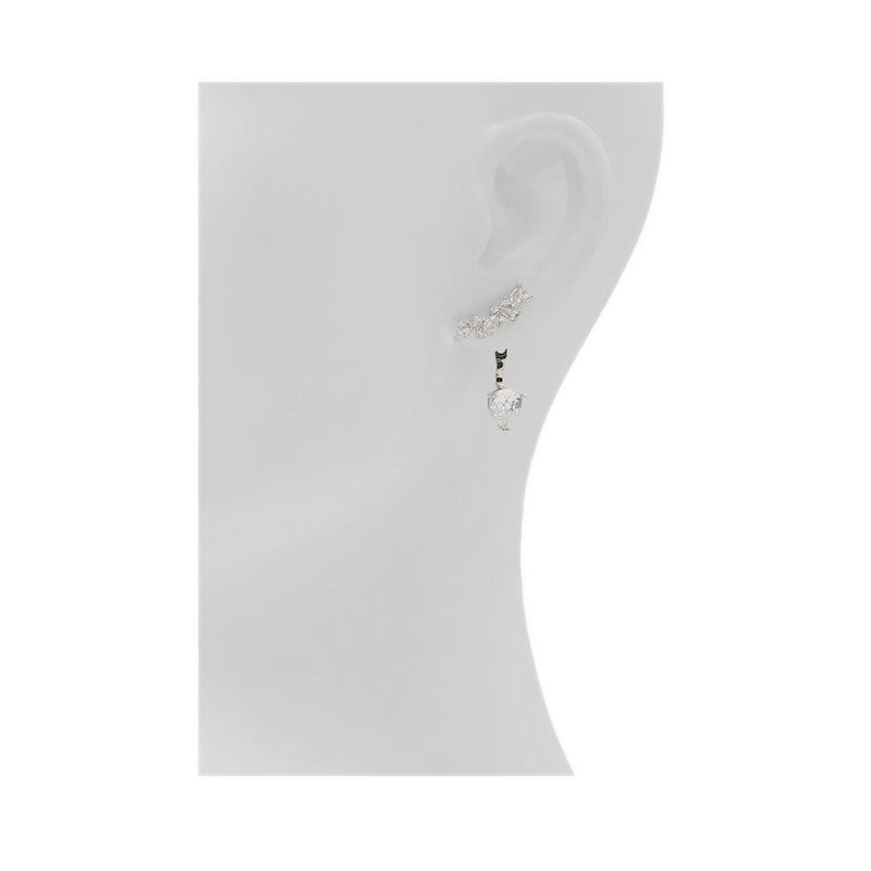 Cimmaron Women's Earring Silver/Clear Multi