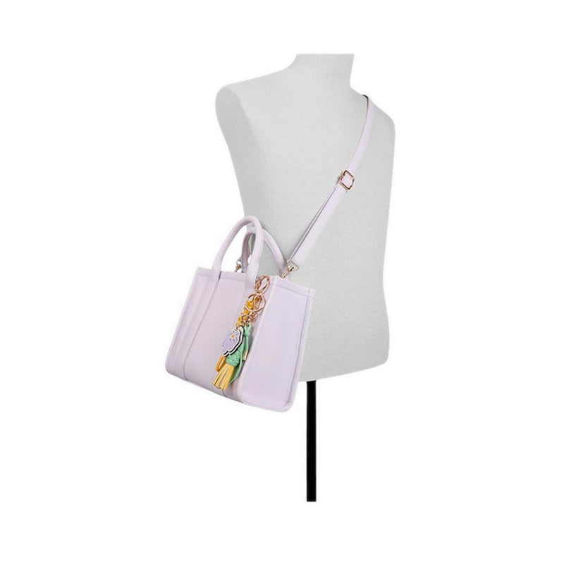 Aldo X Artist Series Dinasami04 Satchel Bag - Lilac