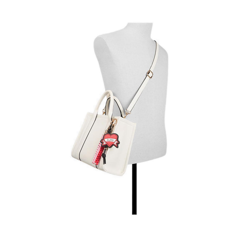 Whatisadam04 Women's Satchel Bag - White