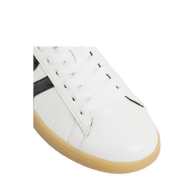 Chicsneaker2 Women's Cupsole Sneakers - White/Black