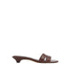 Scarletta Women's Heeled Sandals - Dark Brown