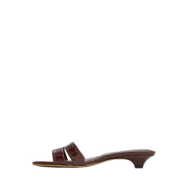 Scarletta Women's Heeled Sandals - Dark Brown