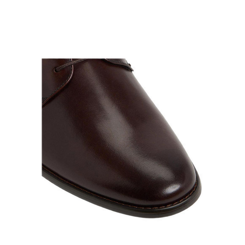 Khal Men Dress Shoes Dark Brown