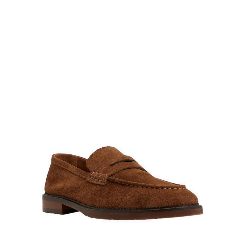 Melville-In Men's Loafers - Cognac