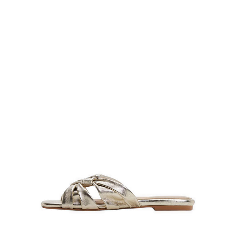 Henrielle-In Women's Flat Sandals - Champagne