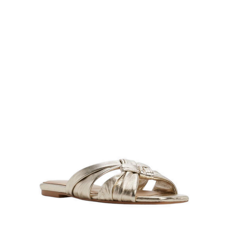 Henrielle-In Women's Flat Sandals - Champagne
