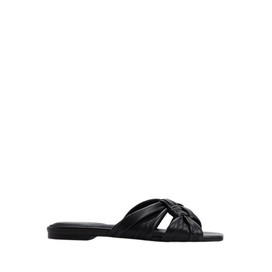 Henrielle-In Women's Flat Sandals - Black