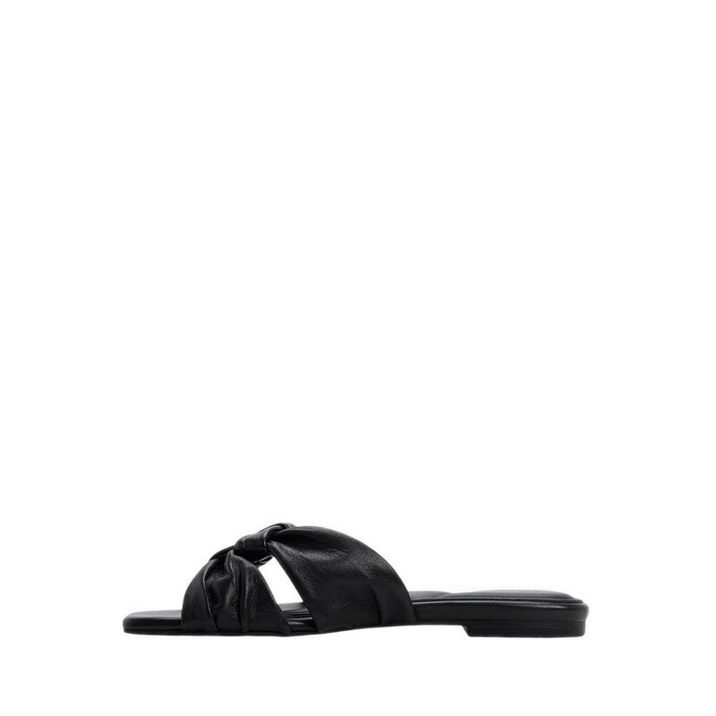 Henrielle-In Women's Flat Sandals - Black