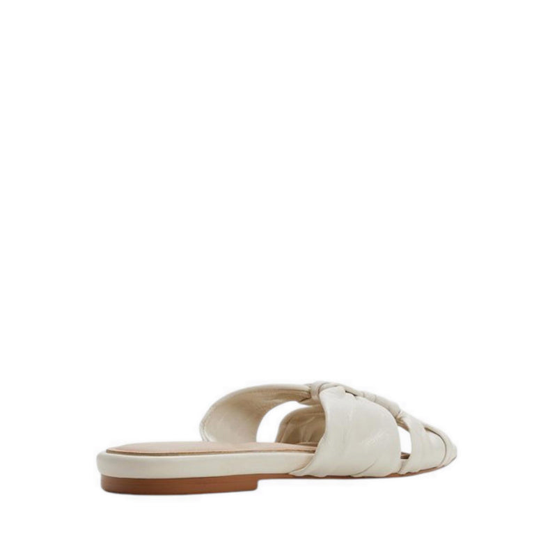 Henrielle-In Women's Flat Sandals - White/Bone