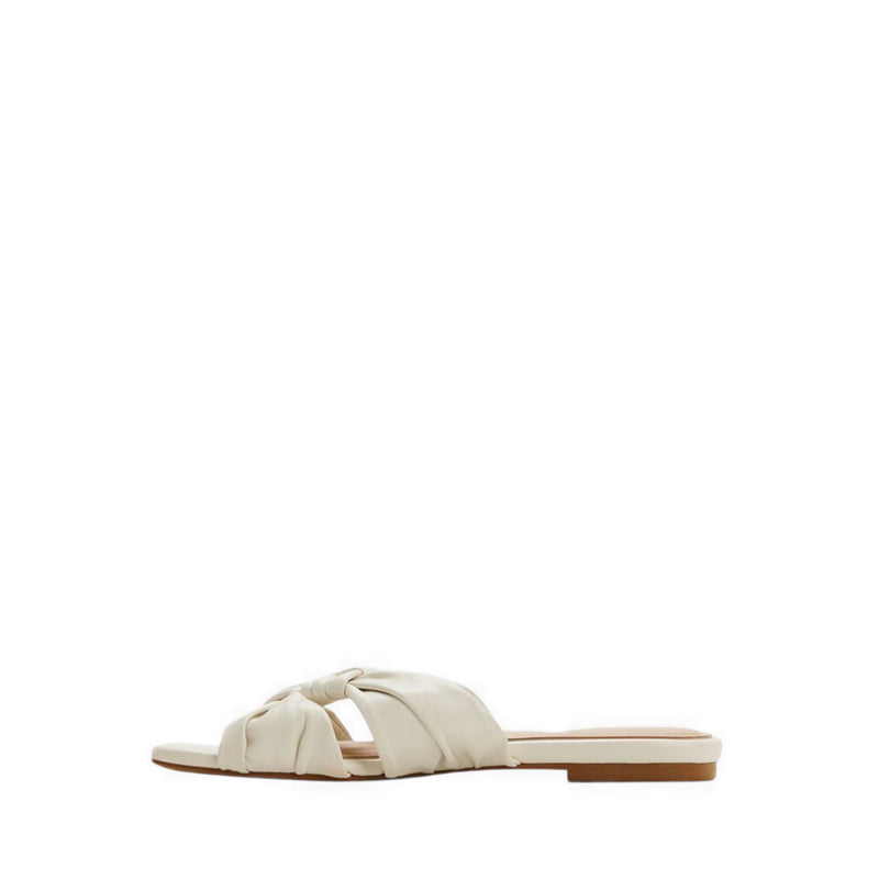Henrielle-In Women's Flat Sandals - White/Bone