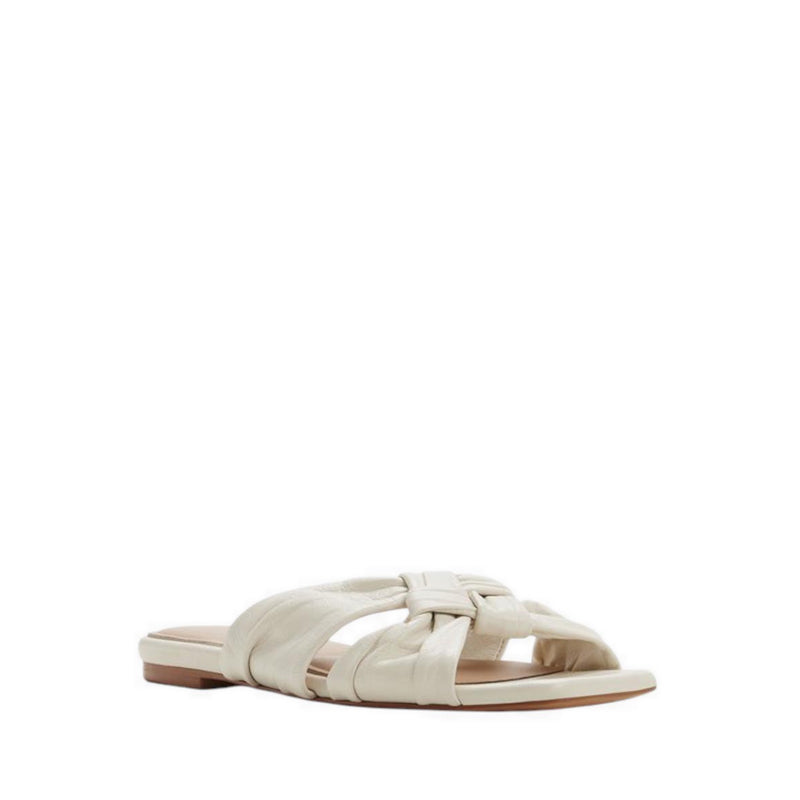 Henrielle-In Women's Flat Sandals - White/Bone