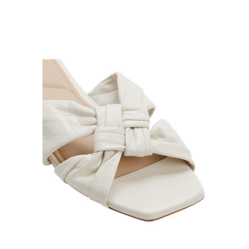 Henrielle-In Women's Flat Sandals - White/Bone