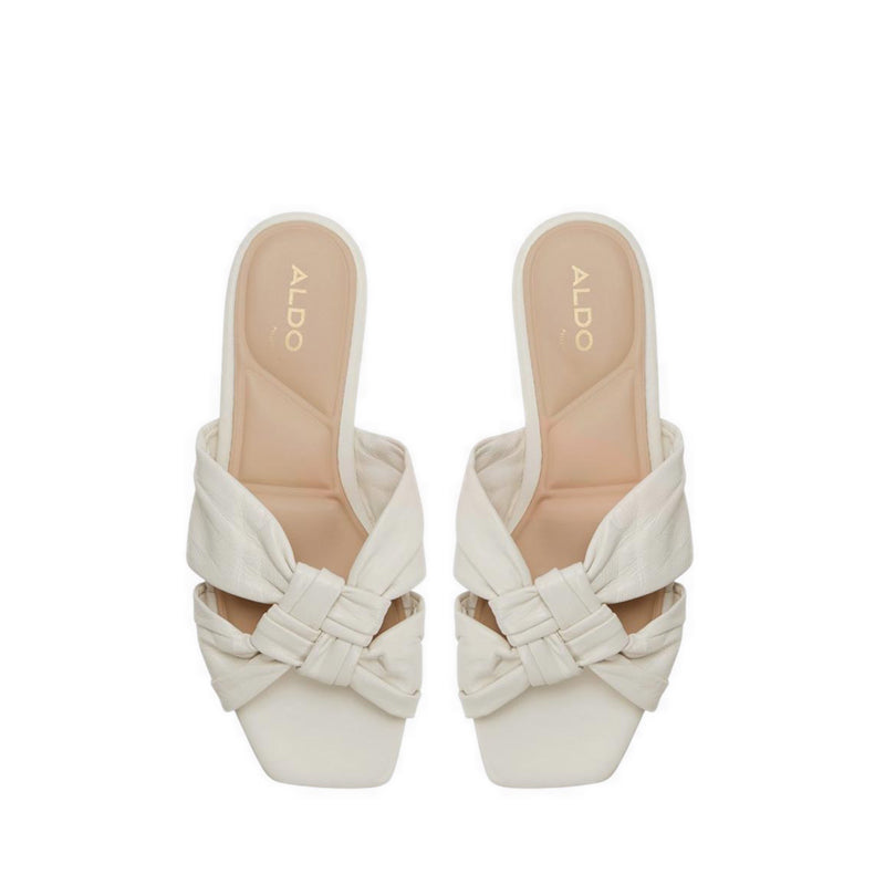 Henrielle-In Women's Flat Sandals - White/Bone