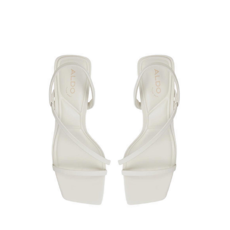 Aldo Arize Women's Heeled Sandals - White/Bone