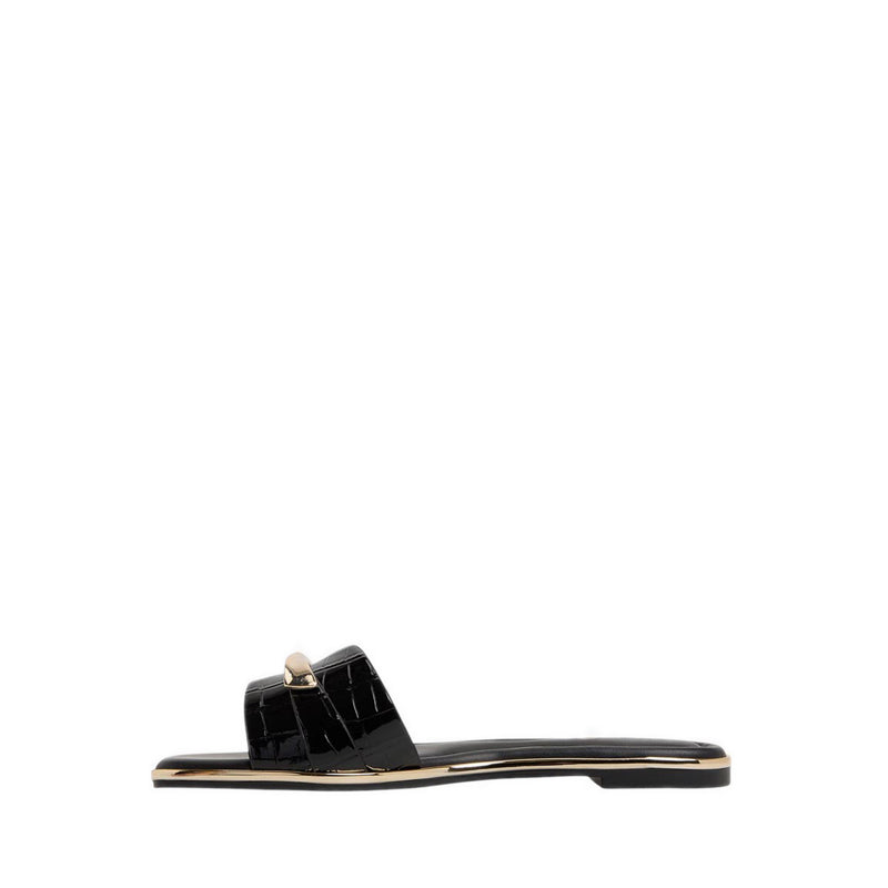 Darlina Women's Flat Sandals - Black