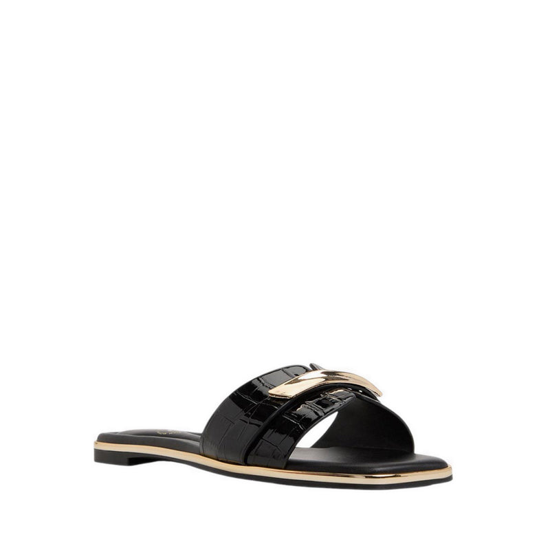 Darlina Women's Flat Sandals - Black
