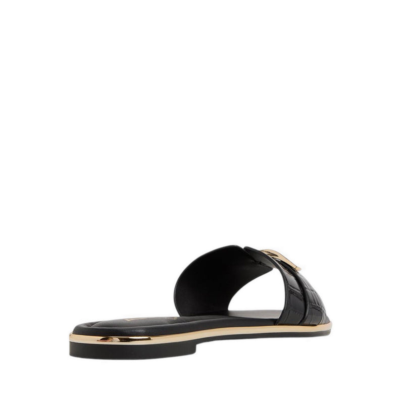 Darlina Women's Flat Sandals - Black