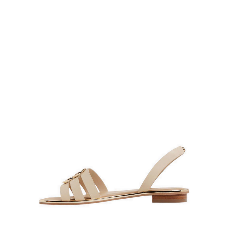 Francos Women's Flat Sandals - Light Beige