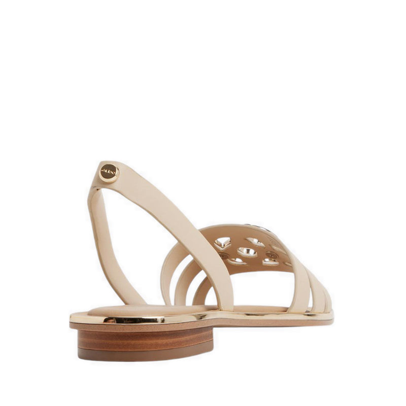 Francos Women's Flat Sandals - Light Beige