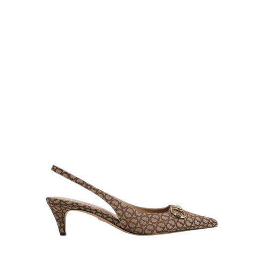 Finnea Women's Heeled Shoes - Open Brown