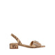 Jazmina Women's Heeled Sandals - Tan Multi