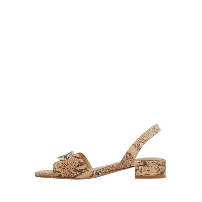 Jazmina Women's Heeled Sandals - Tan Multi