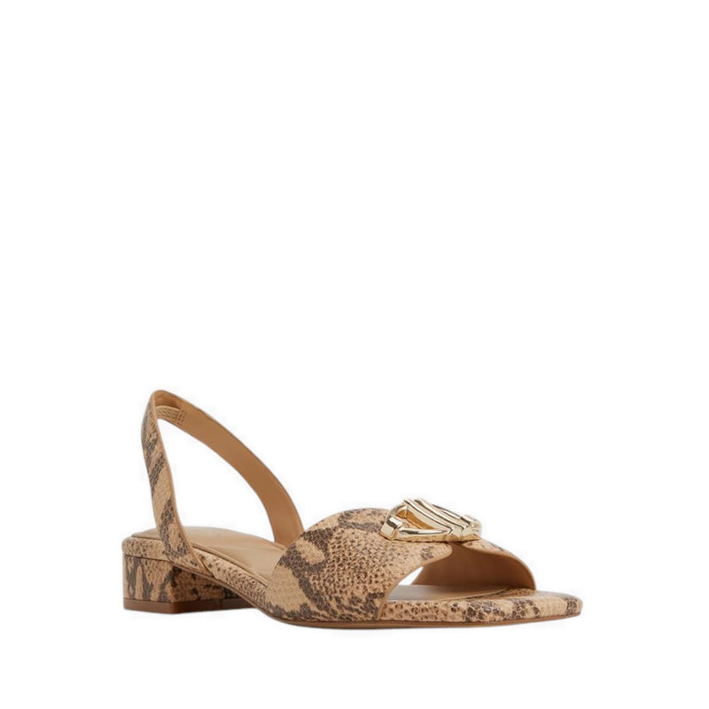 Jazmina Women's Heeled Sandals - Tan Multi
